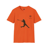 Baseball Batter Unisex Softstyle T-Shirt