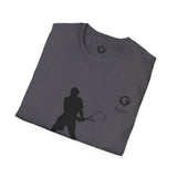 Tennis Backhanded Unisex Softstyle T-Shirt