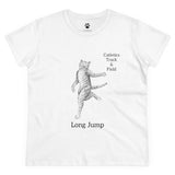 Catletics T & F Long Jump Women's Midweight Cotton Tee