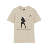 Tennis Backhanded Unisex Softstyle T-Shirt