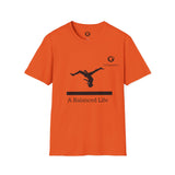 Gymnastics Balance Unisex Softstyle T-Shirt