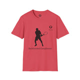 Tennis Backhanded Unisex Softstyle T-Shirt