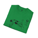 T&F High Jump Unisex Softstyle T-Shirt