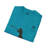 Baseball Batter Unisex Softstyle T-Shirt