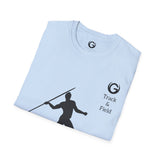 Track Javelin Unisex Softstyle T-Shirt