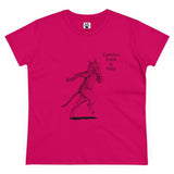 Catletics T & F Sprinter Women's Midweight Cotton Tee