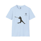 Baseball Batter Unisex Softstyle T-Shirt