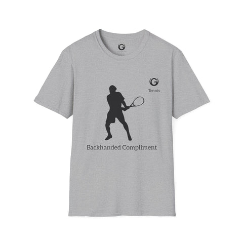 Tennis Backhanded Unisex Softstyle T-Shirt