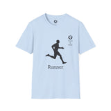 T&F Runner Male Unisex Softstyle T-Shirt