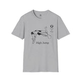 T&F High Jump Unisex Softstyle T-Shirt