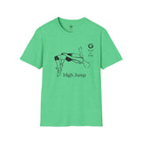 T&F High Jump Unisex Softstyle T-Shirt