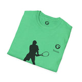 Tennis Backhanded Unisex Softstyle T-Shirt