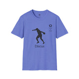 T&F Discus Unisex Softstyle T-Shirt