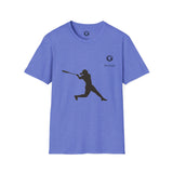 Baseball Batter Unisex Softstyle T-Shirt