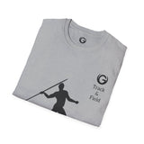 Track Javelin Unisex Softstyle T-Shirt