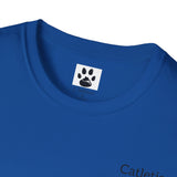 Cat Golf Unisex Softstyle T-Shirt