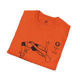 T&F High Jump Unisex Softstyle T-Shirt