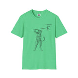 Cat Golf Unisex Softstyle T-Shirt