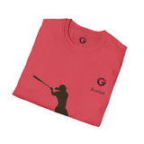 Baseball Batter Unisex Softstyle T-Shirt