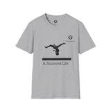 Gymnastics Balance Unisex Softstyle T-Shirt