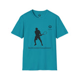 Tennis Backhanded Unisex Softstyle T-Shirt