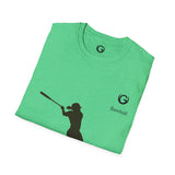 Baseball Batter Unisex Softstyle T-Shirt