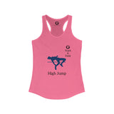 T & F High Jump Women's Ideal Racerback Tank