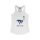 T & F High Jump Women's Ideal Racerback Tank