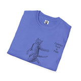 Cat Long Jump Unisex Softstyle T-Shirt