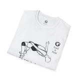 T&F High Jump Unisex Softstyle T-Shirt