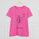 Catletics T & F Long Jump Women's Midweight Cotton Tee