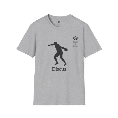 T&F Discus Unisex Softstyle T-Shirt