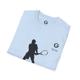 Tennis Backhanded Unisex Softstyle T-Shirt