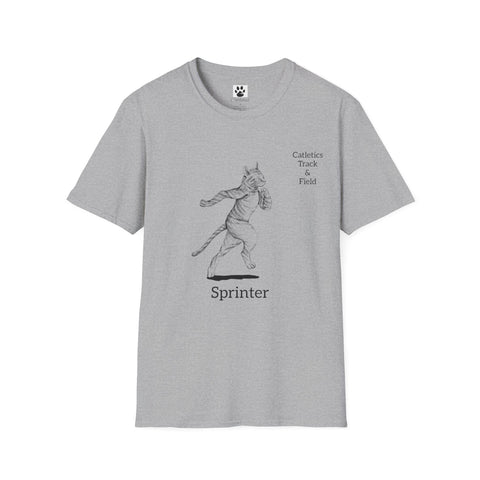 Sprinter Cat Unisex Softstyle T-Shirt