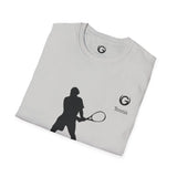 Tennis Backhanded Unisex Softstyle T-Shirt