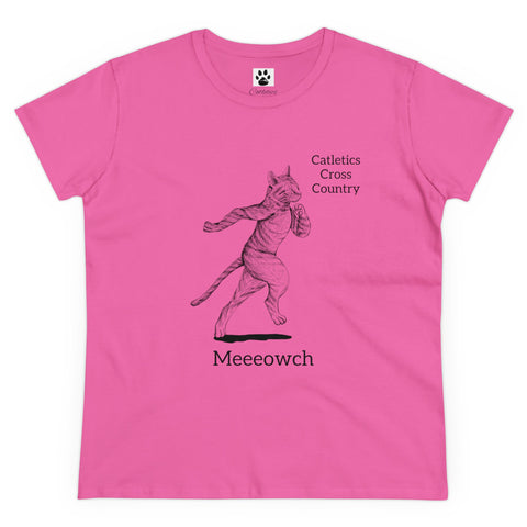 Catletics Cross Country Women's Midweight Cotton Tee