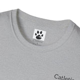 Cat Golf Unisex Softstyle T-Shirt