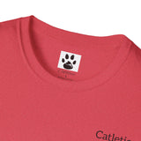 Cat Golf Unisex Softstyle T-Shirt