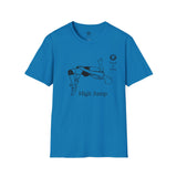 T&F High Jump Unisex Softstyle T-Shirt