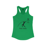 T & F Pole Vault Women's Ideal Racerback Tank