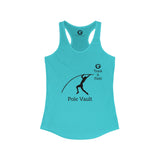 T & F Pole Vault Women's Ideal Racerback Tank