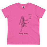 Catletics T & F Long Jump Women's Midweight Cotton Tee