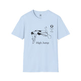 T&F High Jump Unisex Softstyle T-Shirt