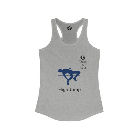 T & F High Jump Women's Ideal Racerback Tank