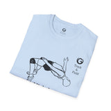 T&F High Jump Unisex Softstyle T-Shirt