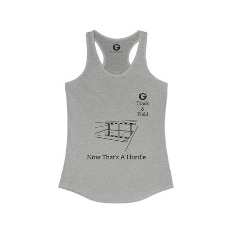 T & F Steeplechase Women's Ideal Racerback Tank