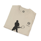 Tennis Backhanded Unisex Softstyle T-Shirt