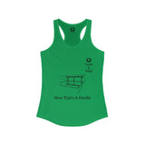 T & F Steeplechase Women's Ideal Racerback Tank