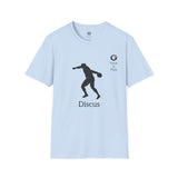 T&F Discus Unisex Softstyle T-Shirt