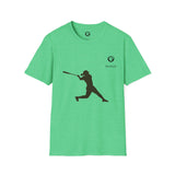 Baseball Batter Unisex Softstyle T-Shirt